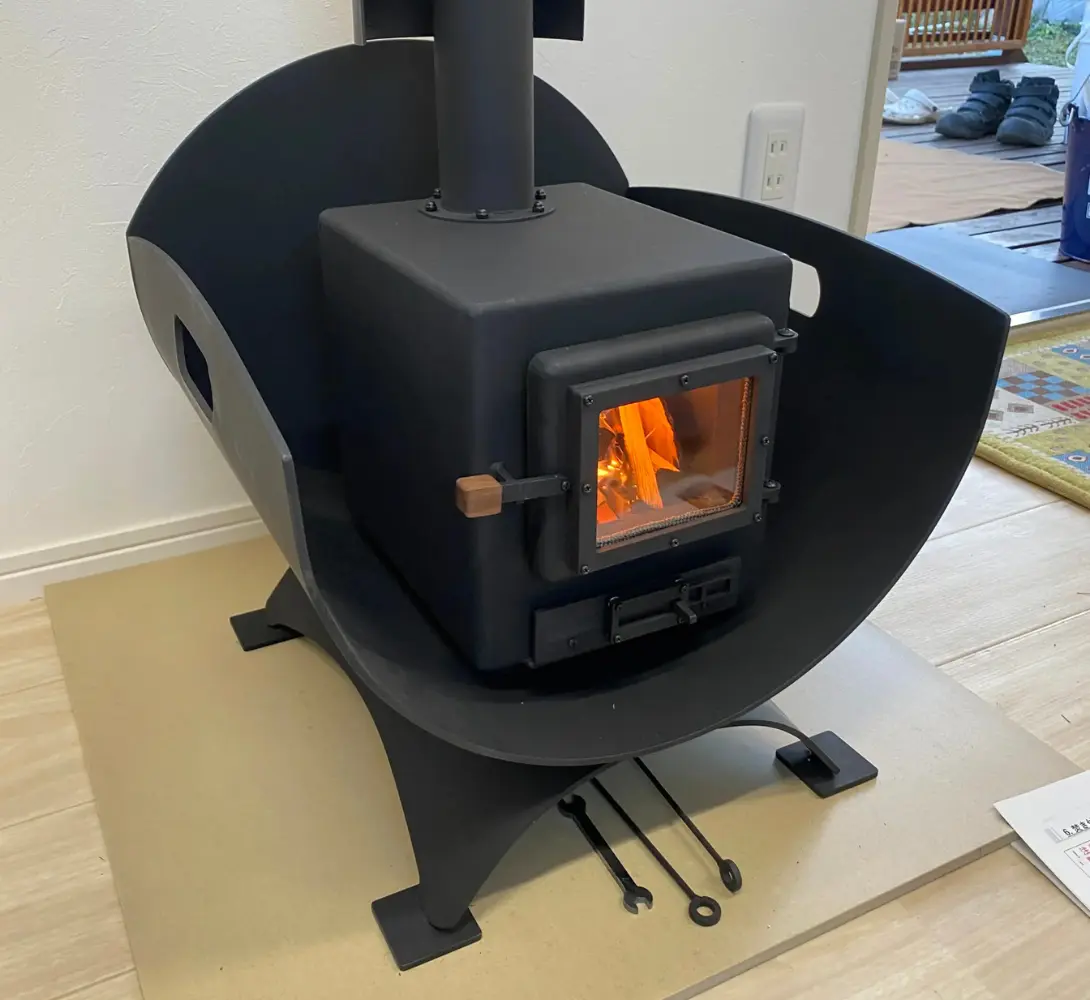 小型クッキングミニ薪ストーブ