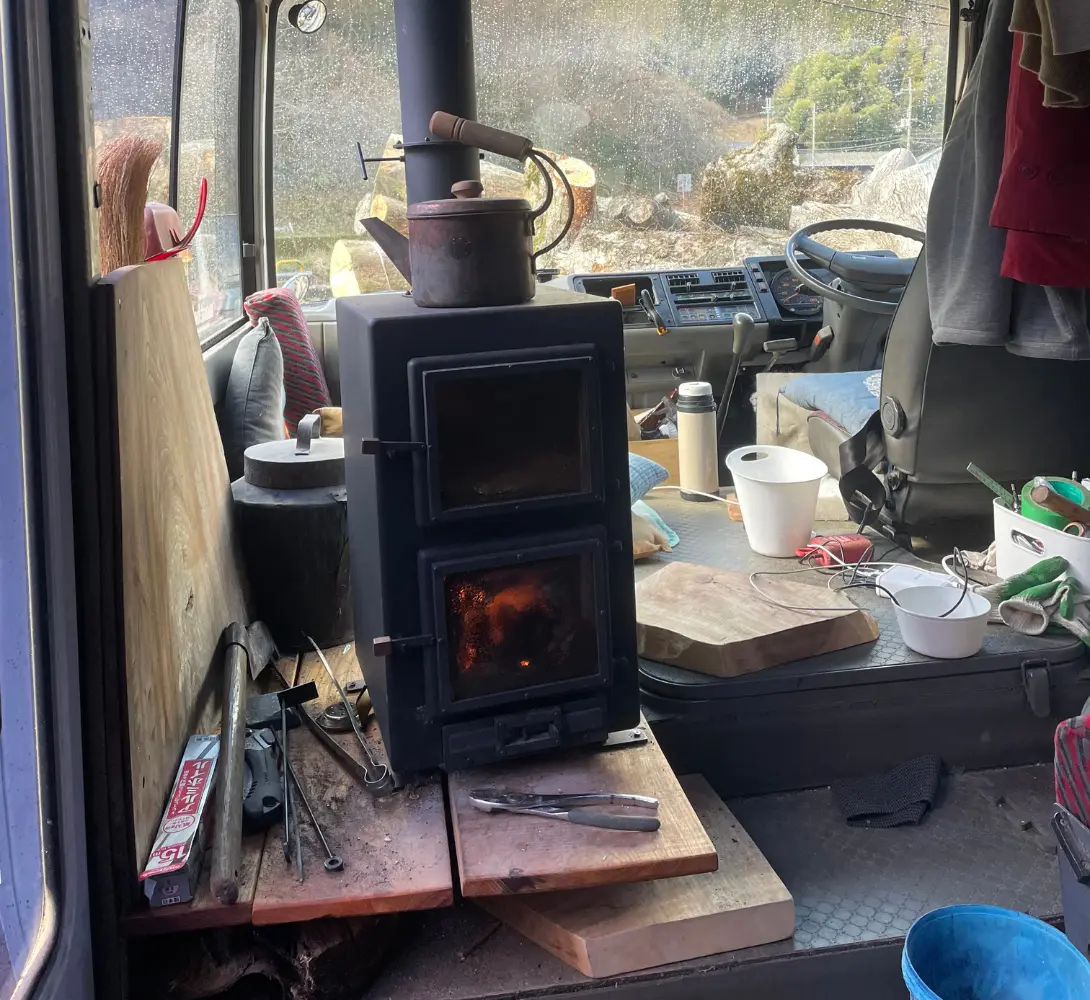 DC-CMの火入れの様子