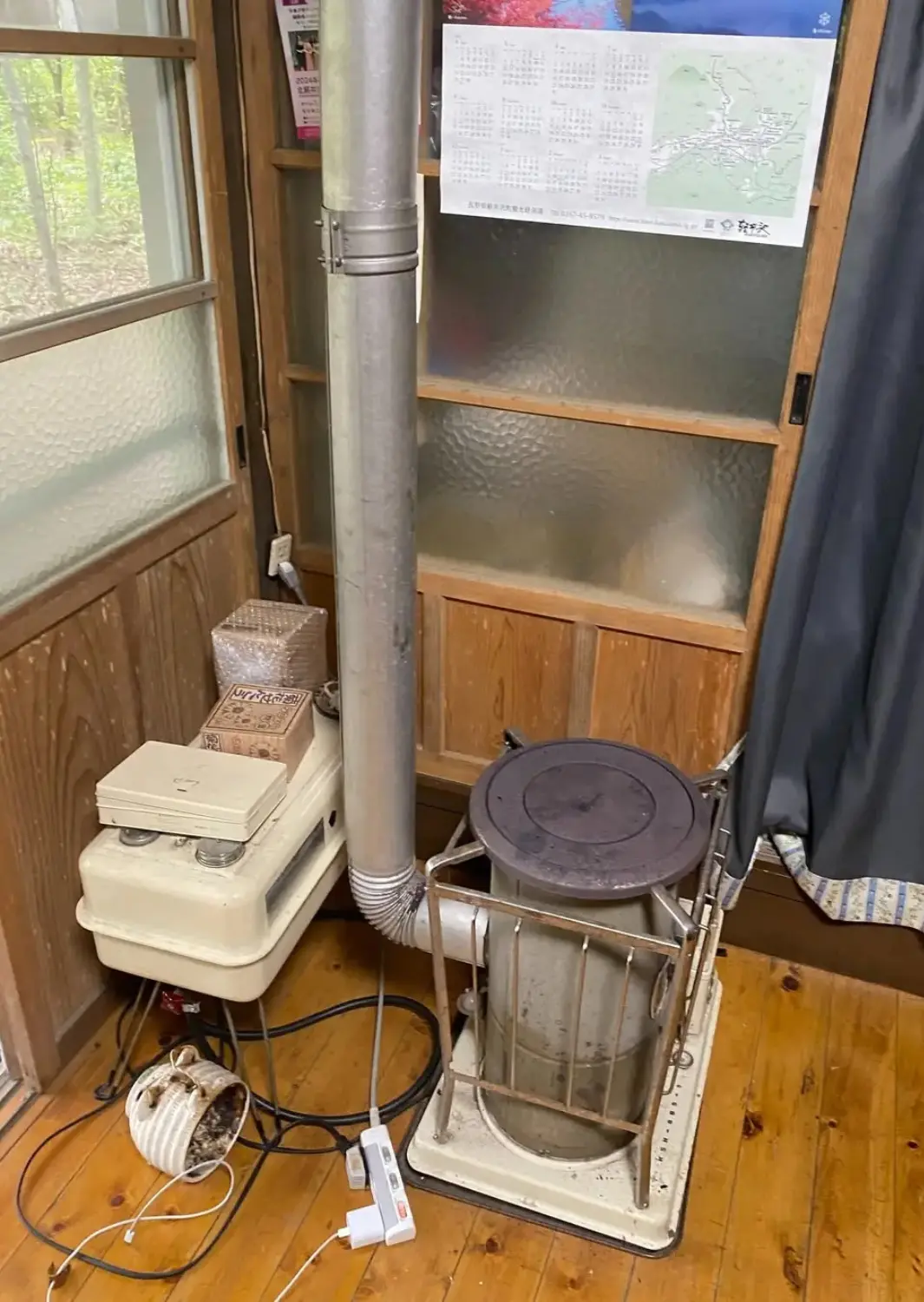 既存石油ストーブ