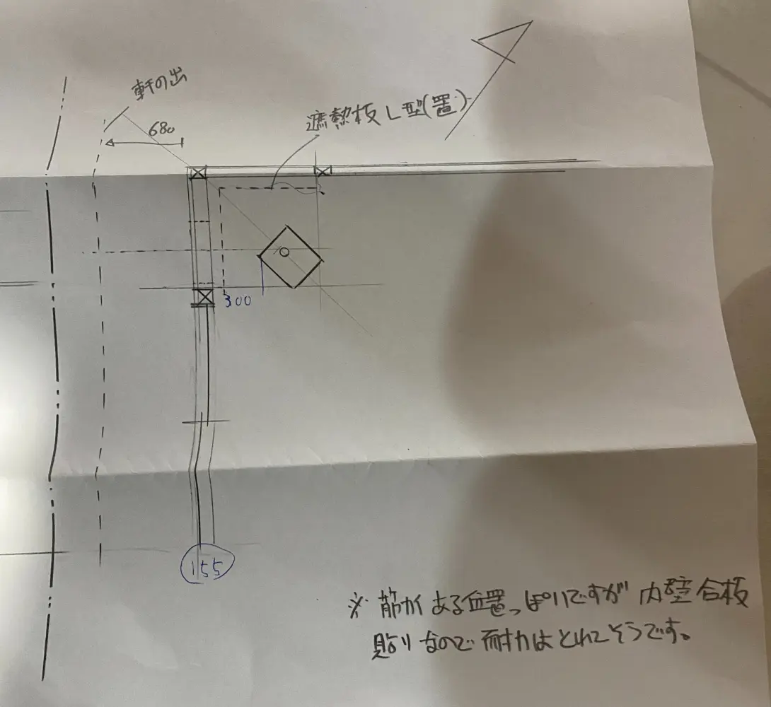 手書きスケッチ