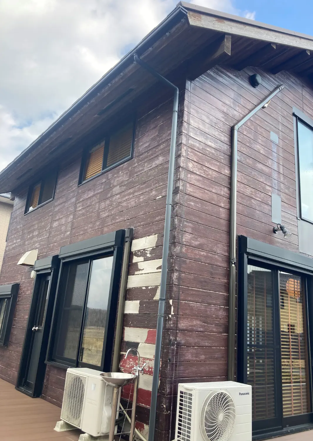 リノベーション前の外壁