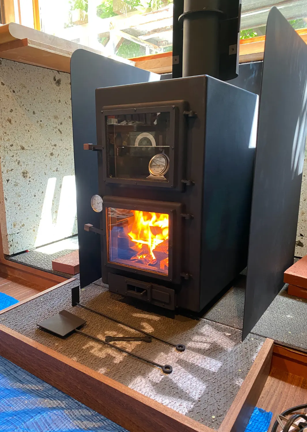 DC-CM火入れの様子